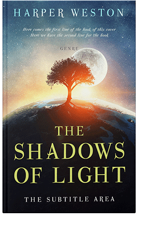 Pre Made Book Cover Steel Gray