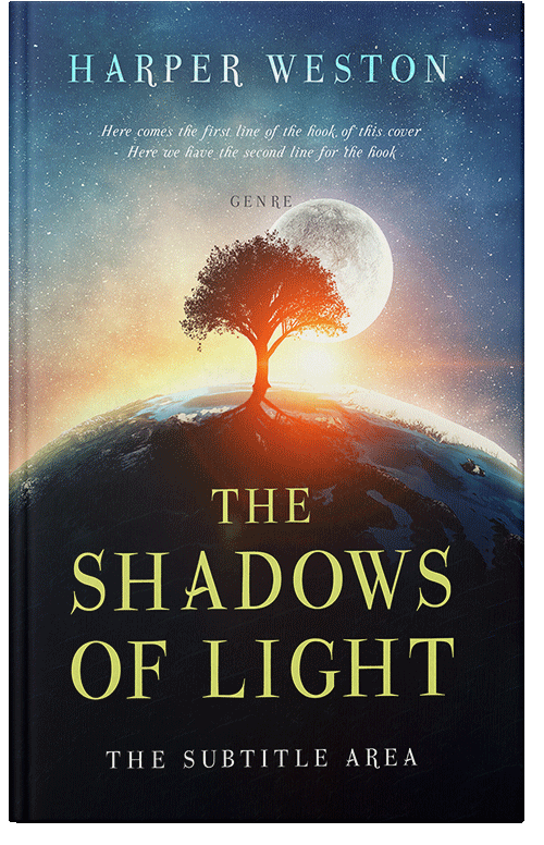 Front view of Steel Gray #23687 - Premade Science & Nature Book Cover