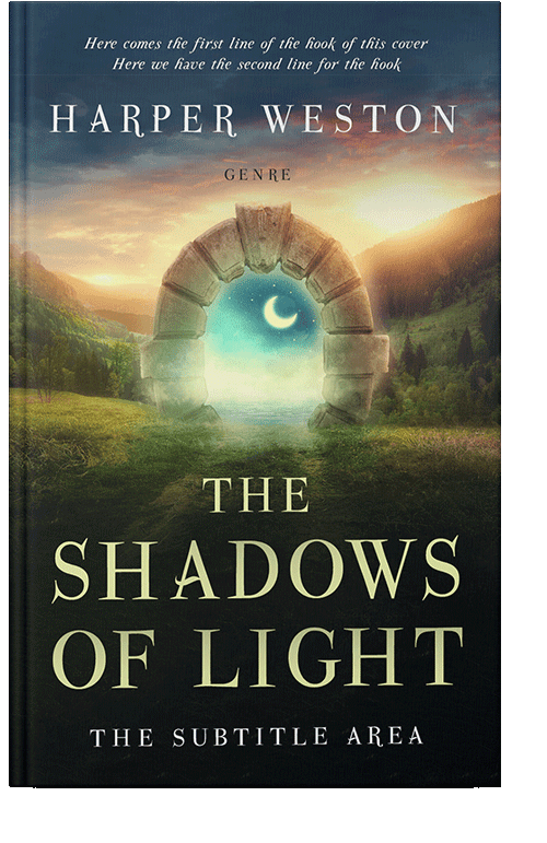 Front view of Pavlova #23692 - Premade Fantasy Book Cover