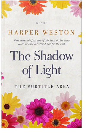 Pre Made Book Cover Spring Wood