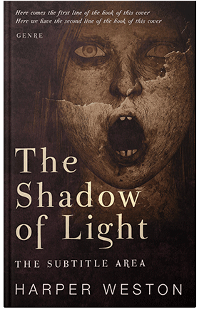 Pre Made Book Cover Coffee Bean