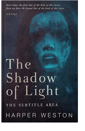 Pre Made Book Cover Mirage