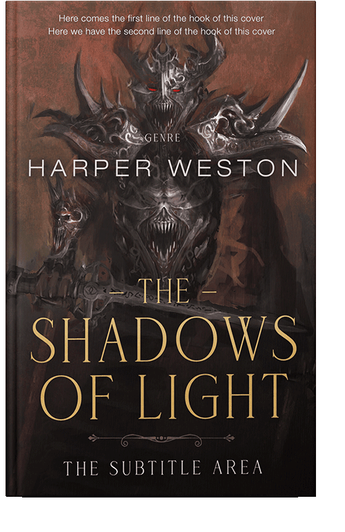 Front view of Gondola #23722 - Premade Fantasy Book Cover