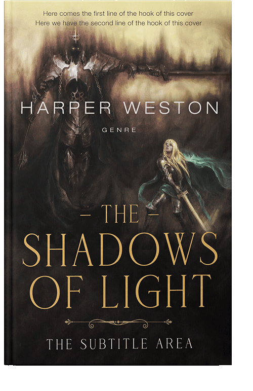 Front view of Straw #23724 - Premade Fantasy Book Cover