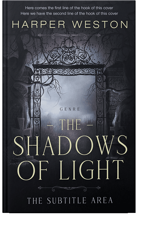 Front view of Cinder #23726 - Premade Fantasy Book Cover