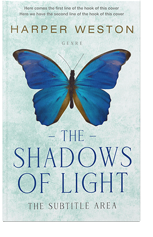 Pre Made Book Cover Swans Down