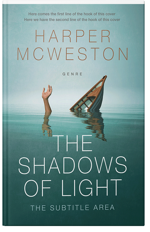 Front view of Gumbo #23737 - Premade Action & Adventure Book Cover