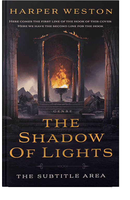 Front view of Bastille #23753 - Premade Fantasy Book Cover