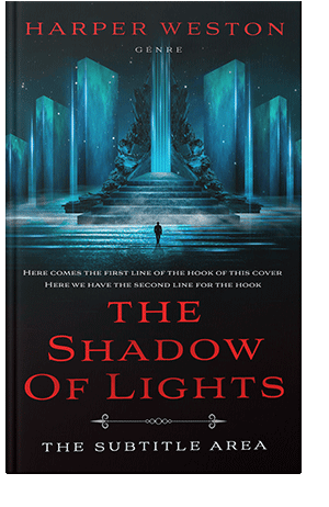 Pre Made Book Cover Aztec