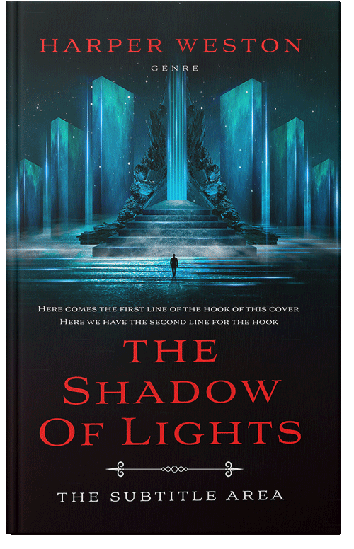 Front view of Premade Science Fiction Book Cover - Aztec