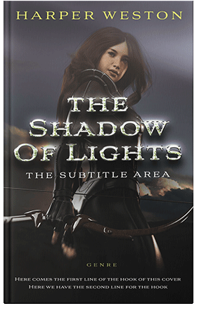 Pre Made Book Cover Thunder