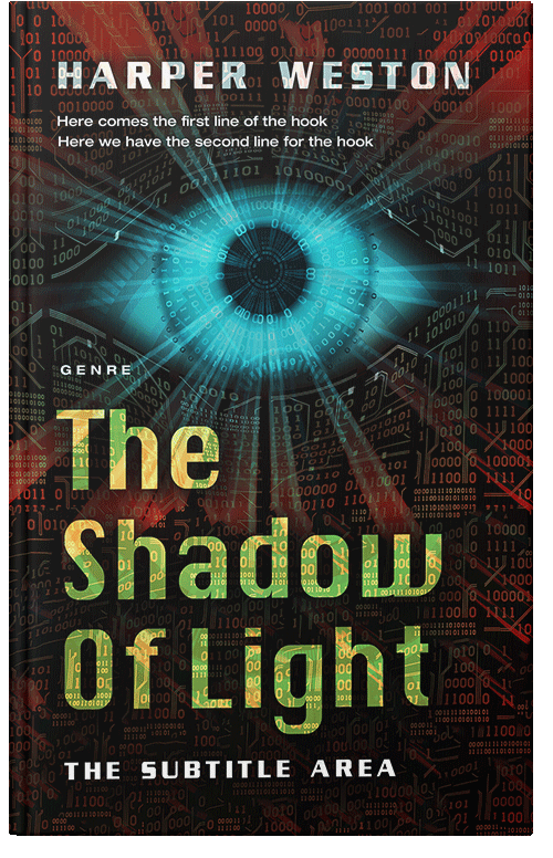 Front view of Cod Gray #23768 - Premade Mystery & Thriller & Suspense Book Cover