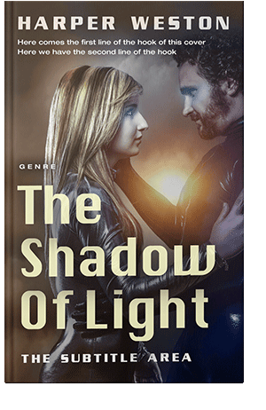 Pre Made Book Cover Woody Brown