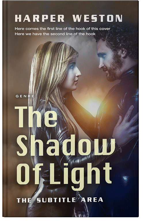 Front view of Woody Brown #23777 - Premade Science Fiction Book Cover