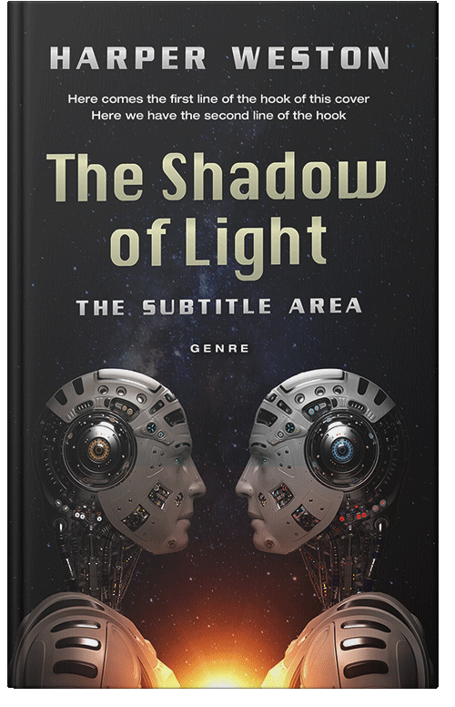 Front view of Premade Science Fiction Book Cover - Thunder