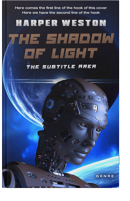 Front view of Cinder #23783 - Premade Science Fiction Book Cover