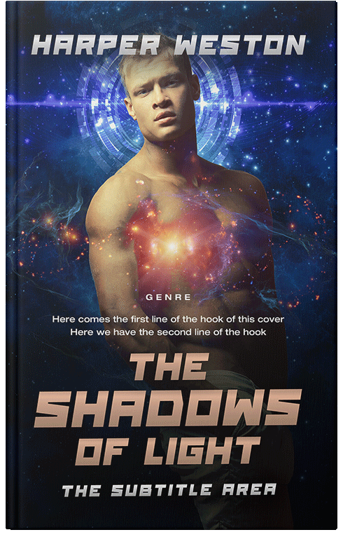 Front view of Indian Khaki #23784 - Premade Science Fiction Book Cover