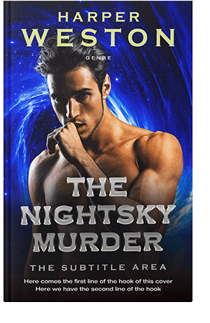 Pre Made Book Cover Tan