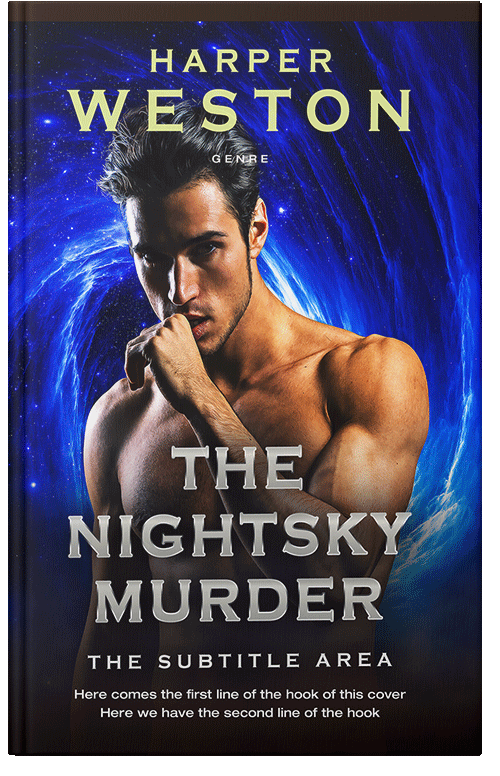 Front view of Premade Erotica Book Cover - Tan