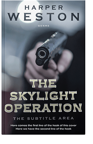 Pre Made Book Cover Shark