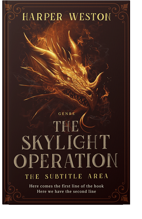 Front view of Wood Bark #23811 - Premade Fantasy Book Cover