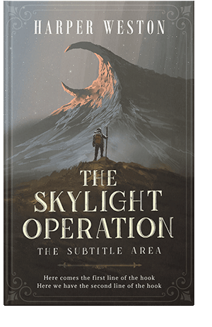 Pre Made Book Cover Armadillo