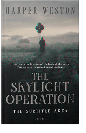 Pre Made Book Cover Silk