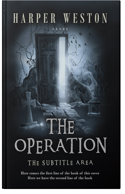 Front view of Bunker #23824 - Premade Mystery & Thriller & Suspense Book Cover