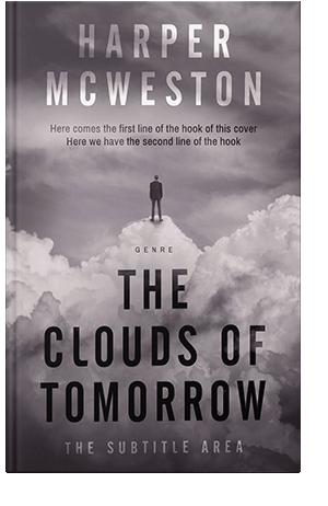 Pre Made Book Cover Suva Gray