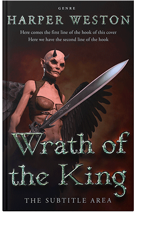 Pre Made Book Cover Coffee Bean