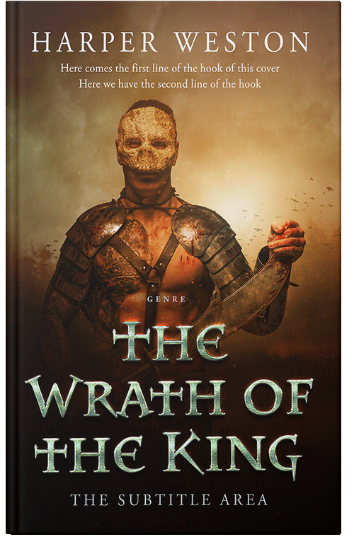 Front view of Graphite #23859 - Premade Historical Book Cover