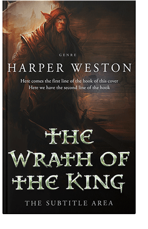 Pre Made Book Cover Night Rider