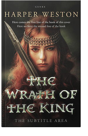 Pre Made Book Cover Zeus