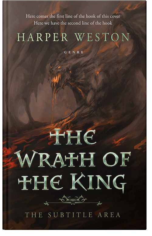 Front view of Premade Fantasy Book Cover - Eclipse