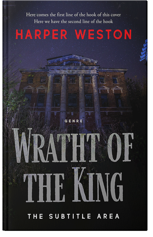 Front view of Cinder #23888 - Premade Mystery & Thriller & Suspense Book Cover