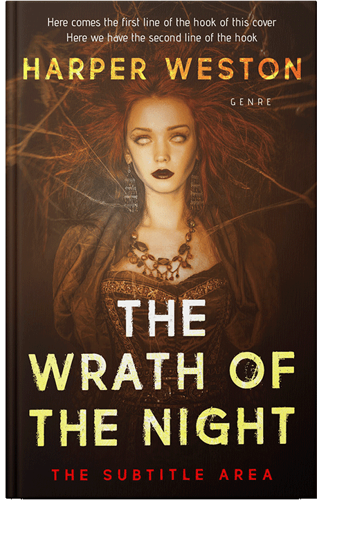 Front view of Wood Bark #23889 - Premade Horror Book Cover