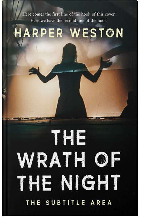 Front view of Log Cabin #23892 - Premade Mystery & Thriller & Suspense Book Cover