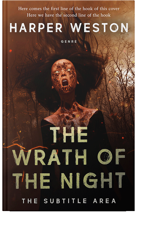 Front view of Twine #23895 - Premade Horror Book Cover | BookCoverZone