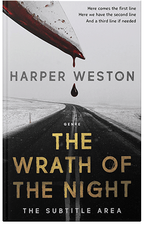 Pre Made Book Cover French Gray