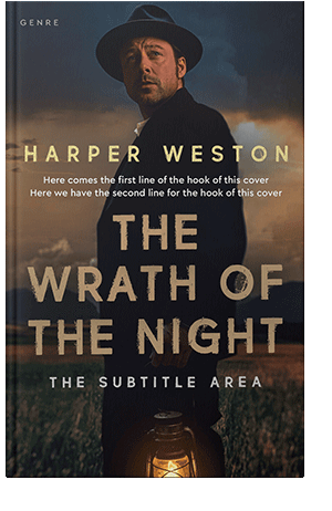 Pre Made Book Cover Shark