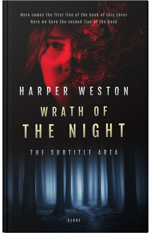 Front view of Woodsmoke #23899 - Premade Mystery & Thriller & Suspense Book Cover