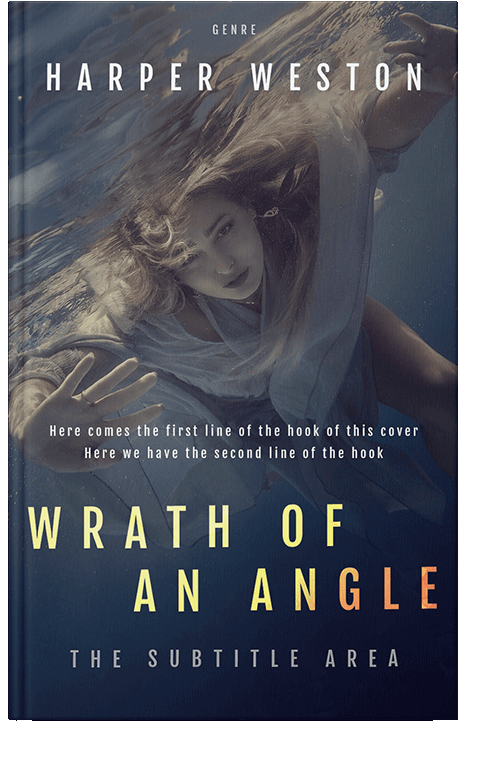 Front view of Oxford Blue #23900 - Premade Mystery & Thriller & Suspense Book Cover