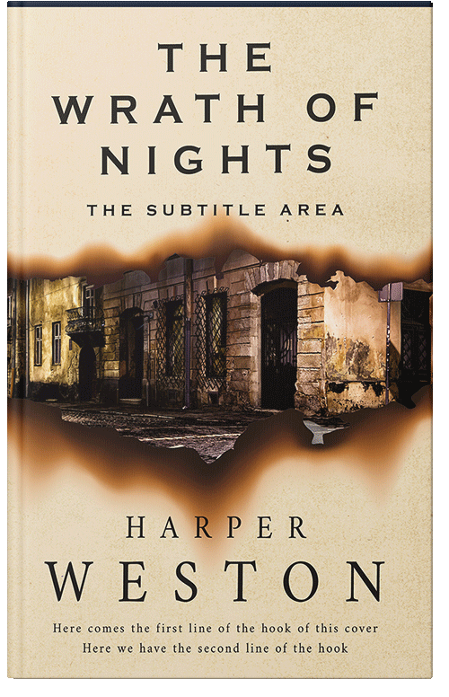 Front view of Eclipse #23907 - Premade Travel Book Cover