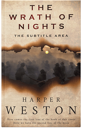 Pre Made Book Cover Raffia