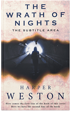 Pre Made Book Cover Albescent White