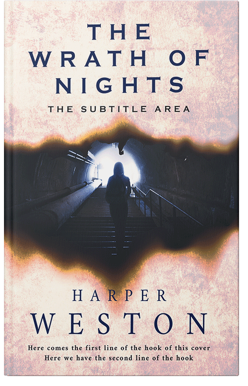 Front view of Albescent White #23913 - Premade Mystery & Thriller & Suspense Book Cover