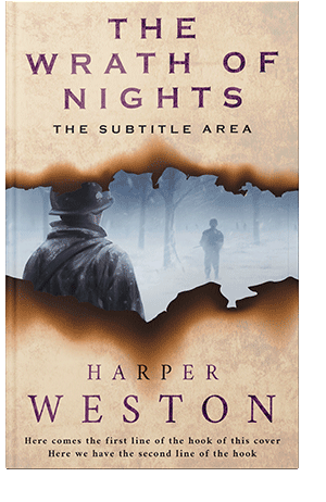 Pre Made Book Cover Bone