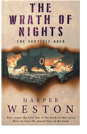 Pre Made Book Cover Hampton