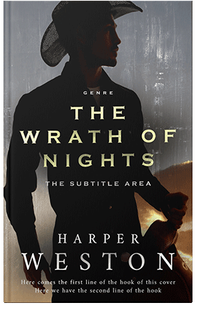 Pre Made Book Cover Cod Gray