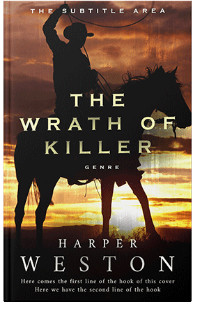 Pre Made Book Cover Harvest Gold